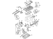 Diagram for Volkswagen Beetle Engine Cover - 06A-103-469-AS