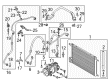 Diagram for Volkswagen A/C System Valve Core - 8A0-820-855-AA