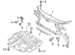 Diagram for Volkswagen CC Radiator Support - 3AA-805-569