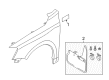 Diagram for Volkswagen Jetta Emblem - 5C6-853-675-P-LIP