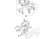 Diagram for Volkswagen Corrado Frame Rail - 535-809-146