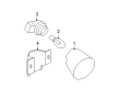 Diagram for Volkswagen Light Socket - 1C0-953-123