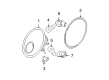 Diagram for Volkswagen Beetle Light Socket - 1H0-953-123-F