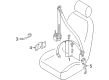 Diagram for Volkswagen Phaeton Seat Belt - 3D1-857-705-AA-HCP