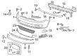 Diagram for Volkswagen GTI Bumper Cover - 5K0-807-217-CF-GRU