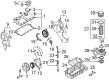 Diagram for Volkswagen Dipstick - 038-115-611-B