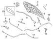 Diagram for Volkswagen Hood - 17A-823-031-A