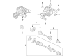 Diagram for Volkswagen Touareg CV Boot - 7P0-598-201