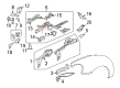 Diagram for Volkswagen Beetle Frame Rail - 1Y0-803-091-B