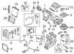 Diagram for Volkswagen Ambient Temperature Sensor - 5Q0-907-543