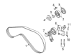 Diagram for Volkswagen Timing Belt Idler Pulley - 079-903-341-F