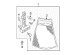 Diagram for Volkswagen Eos Car Bulbs - N-017-738-2