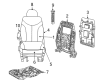 Diagram for Volkswagen Routan Seat Cushion - 7B0-881-376-A