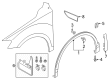 Diagram for Volkswagen Emblem - 5NA-853-688-J-DPJ
