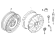 Diagram for Volkswagen Atlas Alloy Wheels - 3QF-601-025-T-FZZ