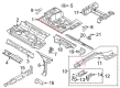 Diagram for Volkswagen Jetta Rear Crossmember - 1K5-803-133