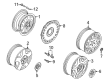 Diagram for Volkswagen Wheel Stud - WHT-003-319-A-001