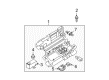 Diagram for Volkswagen Passat Relay - 8P0-937-548