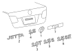 Diagram for Volkswagen Passat Emblem - 1K5-853-675-A-739
