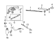Diagram for Volkswagen Wiper Motor - 1K9-955-711-B