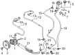 Diagram for Volkswagen Phaeton Power Steering Pump Pulley - 07D-145-256-E