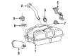 Diagram for Volkswagen Fox Gas Cap - 377-201-551-B
