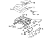 Diagram for Volkswagen Golf R Seat Cushion - 5H0-881-375-B