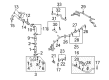 Diagram for Volkswagen CC Cooling Hose - 3C0-122-096-F