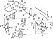 Diagram for Volkswagen Wiper Arm - 561-955-410-B