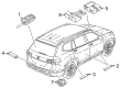 Diagram for Volkswagen Key Fob - 5H0-959-753-BH-AUD