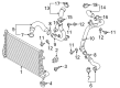 Diagram for Volkswagen Golf Alltrack Coolant Reservoir Hose - 5Q0-145-832-D