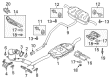 Diagram for Volkswagen Exhaust Pipe - 5NN-253-609-G