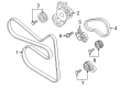 Diagram for Volkswagen Jetta Timing Belt Idler Pulley - 03C-145-276-B