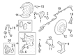 Diagram for Volkswagen Parking Brake Actuator - 5WA-998-281