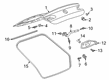 Diagram for Volkswagen Liftgate Hinge - 3G8-827-301