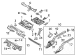 Diagram for Volkswagen Taos Rear Crossmember - 5Q0-814-151-C