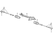 Diagram for Volkswagen Transporter Rack And Pinion - 251-419-061
