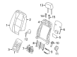 Diagram for Volkswagen Golf R Seat Heater - 5K0-963-557-D