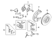Diagram for Volkswagen Phaeton ABS Sensor - 4E0-927-804-F