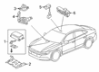 Diagram for Volkswagen Arteon Car Speakers - 4M0-035-454-C