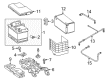 Diagram for Volkswagen Tiguan Battery Cable - 5N0-971-228