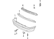 Diagram for Volkswagen Golf Bumper Cover - 1HM-807-417-J-GRU