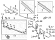 Diagram for Volkswagen Touareg Wiper Pivot - 7P0-955-601-A