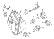 Diagram for Volkswagen Passat Headlight Screws - N-907-323-01