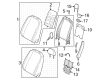 Diagram for Volkswagen Golf R Seat Heater - 5H0-963-557-D