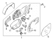 Diagram for Volkswagen Car Mirror - 3CN-857-508-AM-9B9