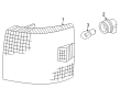Diagram for Volkswagen Light Socket - 701-953-123-A