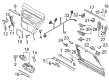 Diagram for Volkswagen Touareg Door Moldings - 7L6-868-085-E-7U7