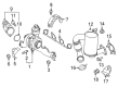 Diagram for Volkswagen Beetle Turbocharger - 03L-253-056-X