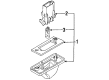 Diagram for Volkswagen License Plate Lights - 3A0-943-119-B